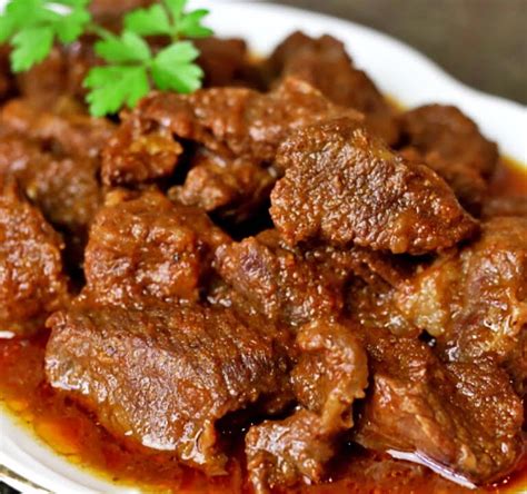 Carne De Ternera Al Pedro Xim Nez Recetas De Guisados