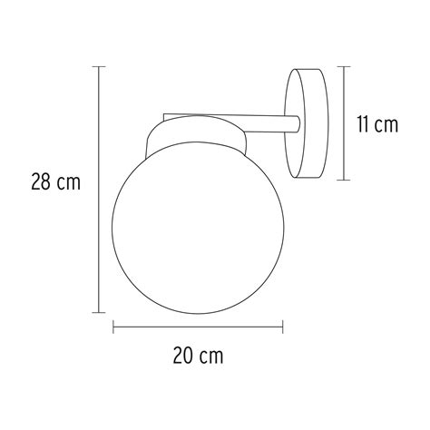 Ficha Tecnica Arbotante Tipo Globo Soportado 1XE27