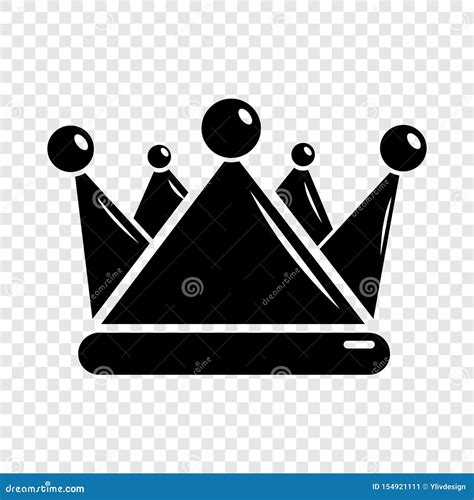 Kievan Rus Crown Icon Simple Black Style Stock Vector Illustration