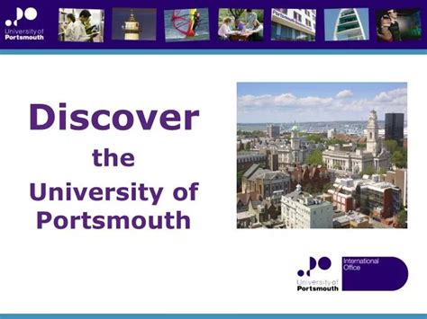 Ppt Discover The University Of Portsmouth Powerpoint Presentation