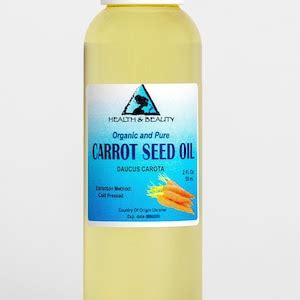 2 Oz CARROT SEED OIL Organic Carrier Cold Pressed Natural Anti-aging Fresh 100% Pure - Etsy