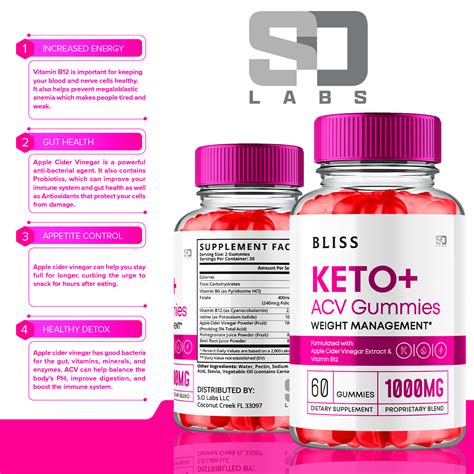 2 Pack Bliss Keto Gummies Bliss Keto Acv Gummies Weight Loss 120 Gummies Ebay