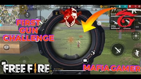 First Gun Challenge In Free Fire Br Ranked Kill In Free Fire Br