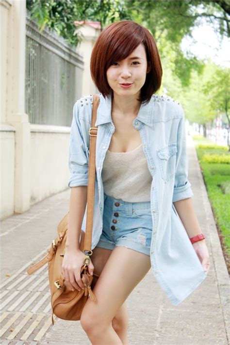 Ảnh Girl Xinh Hot Girl Midu Với Bộ Tóc Ngắn Cực Dễ Thương Người Thành Phố