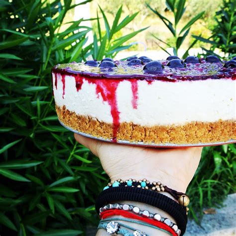 Azzuchef Cheesecake Allo Yogurt Greco Amarene E Frutti Di Bosco