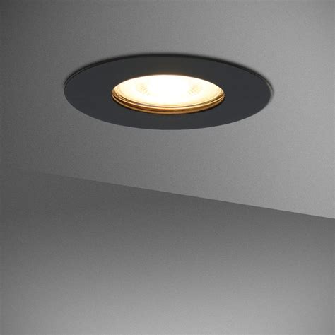 Set Van Dimbare Led Inbouwspots Bari Zwart Gu Watt Ip