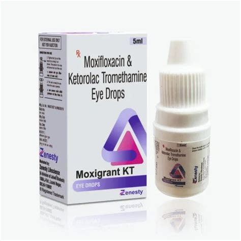 Ophthalmic Moxifloxacin Prednisolone Acetate Eye Drops Manufacturer From Jaipur