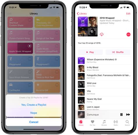 Apple Music Wrapped: A Shortcut to Visualize Your Most Listened Songs ...