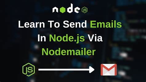 Node Js Email Tutorial Hindi Send Emails With Nodemailer Youtube