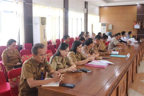 Pemkab Bartim Gelar Rapat Penentuan Zonasi Tempat Rapat Umum Dan