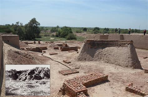 Harappa Mound Ab Center Harappa