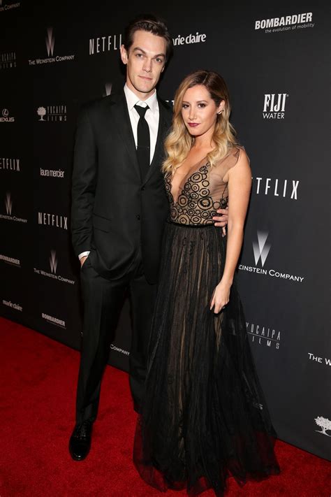 Ashley Tisdale at The Weinstein Company & Netflix 2014 Golden Globe ...