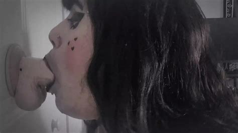 Femboy Deepthroats And Sucks Dildo Very Sloppy American Shemale Amateur Porn Xhamster