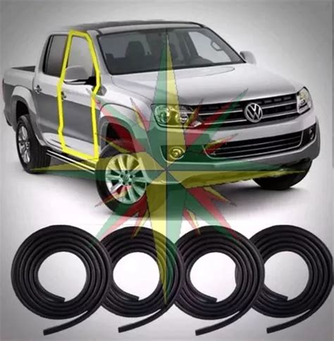 Kit Burlete De Puerta Vw Amarok 4 Unidades Juego Completo