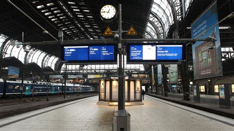 Bahnverkehr Streik Im Bahnverkehr Beginnt In Der Nacht