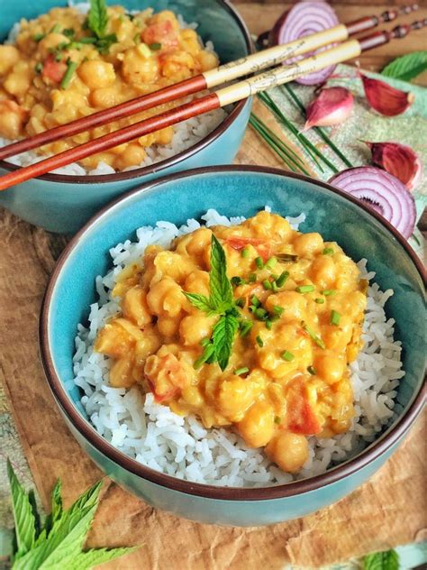 Curry Veggie Au Lait De Coco Et Riz Basmati