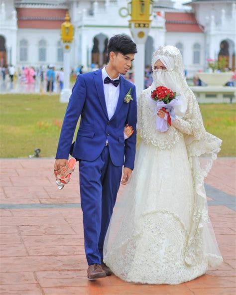 Baju Pengantin Simple Tapi Cantik Warna Biru Cantiknya Gaun Pengantin