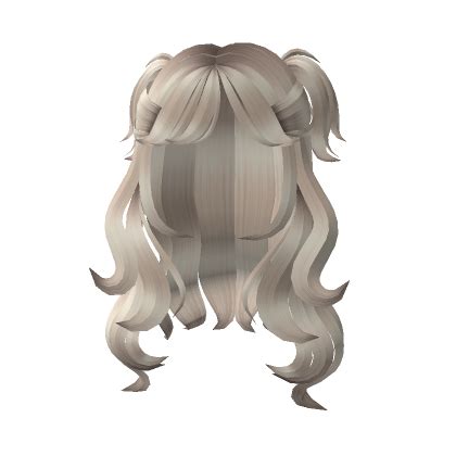 Y K Messy Waves With Pigtails In Ash Blonde S Code Price Rblxtrade