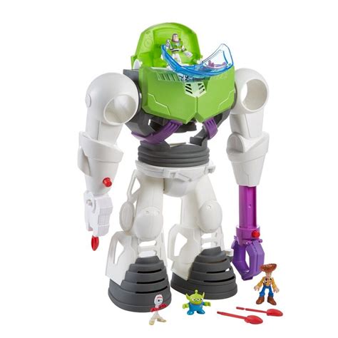 Disney Pixar Toy Story Imaginext Buzz Lightyear Robot With Bonus