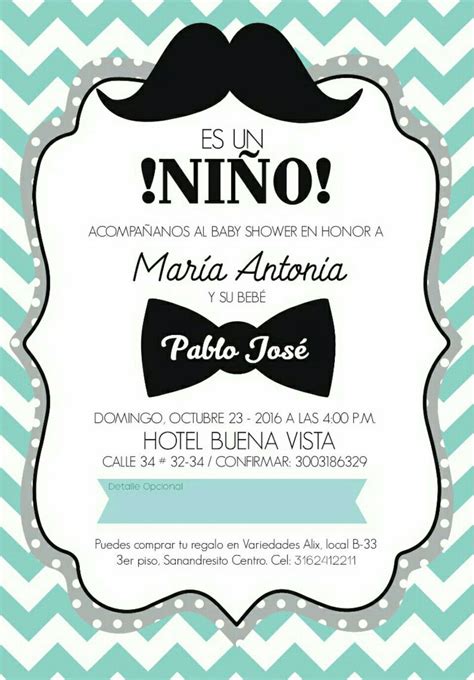 Plantillas Para Invitaciones De Baby Shower