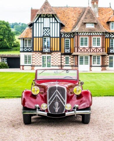 Nostalgie auto Citroën Traction 15 Six Cabriolet la Citroën la plus