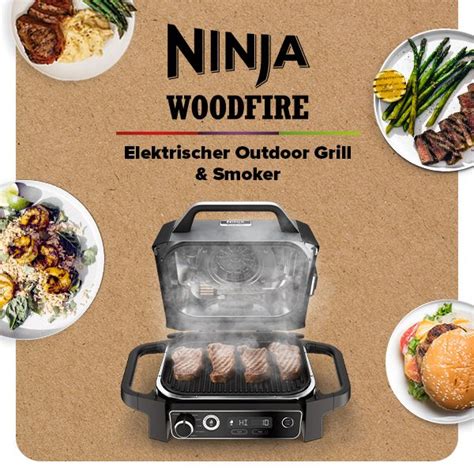 Ninja Kitchen Der Neue Ninja Woodfire Elektrischer Outdoor Grill