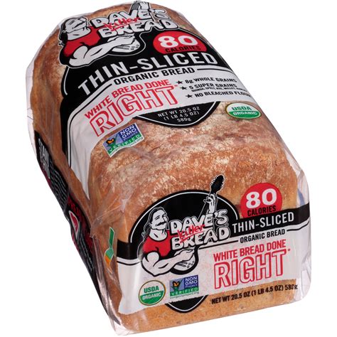 Daves Killer Bread Healthy Whole Grain White Bread Done Right Thin