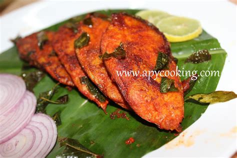 Apy Cooking: Anjal / Seer Fish Masala Fry