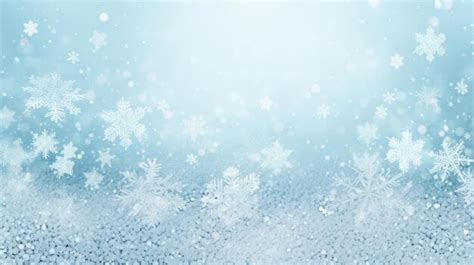 Premium AI Image | Photo blurred background snowflakes Christmas