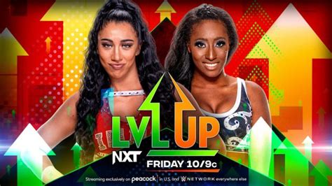 Nxt Level Up Quick Results Indi Hartwell Vs Amari Miller