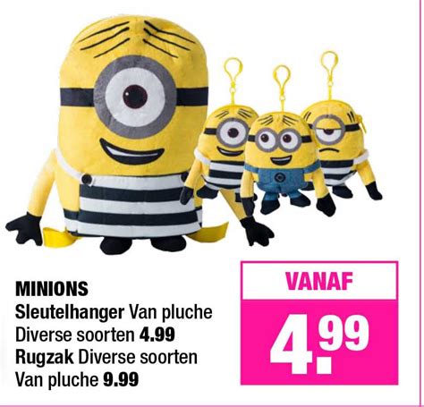 Minions Sleutelhanger En Rugzak Aanbieding Bij Big Bazar 1Folders Nl