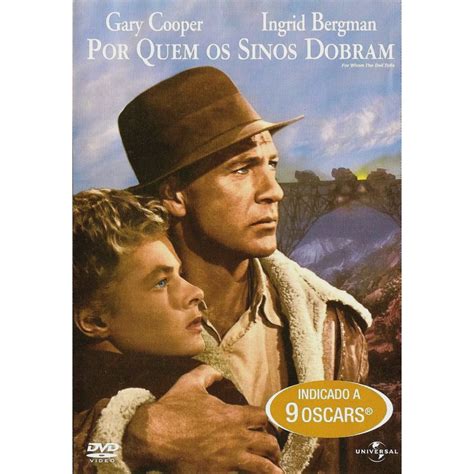 Por Quem Os Sinos Dobram Dvd Original Lacrado Submarino