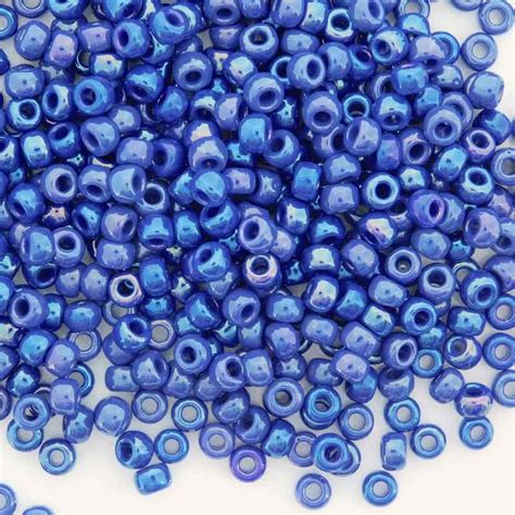 Miyuki Seed Beads 6 0 Opaque Cobalt Lustre Seed Beads Ireland