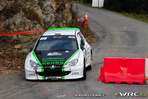 Clemençon Benjamin Fouret Jessica Peugeot 206 S1600 Critérium des