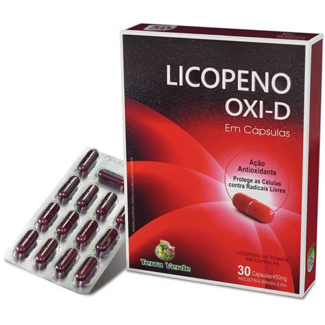 Licopeno Oxi D 30 Caps Terra Verde Meu Mundo Fit