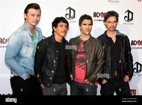 Stereophonics band members Adam Zindani, Javier Weyler, Kelly Jones and ...