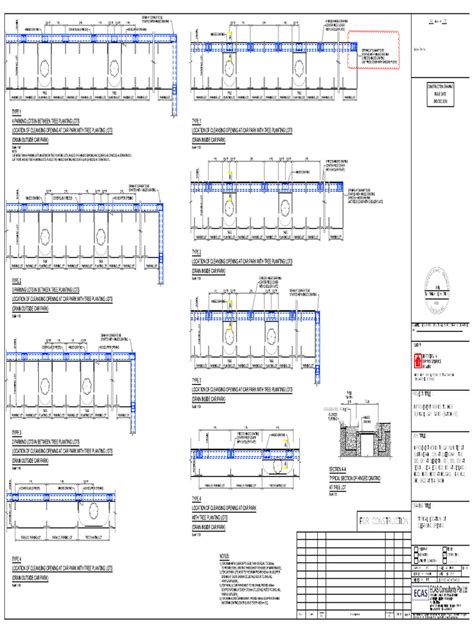 Construction Drawing Standard Detail - Combined (Color) - 1 | PDF