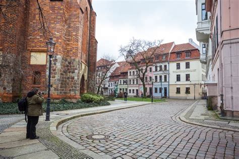 Old Streets and Houses in Berlin, Germany Editorial Stock Photo - Image ...