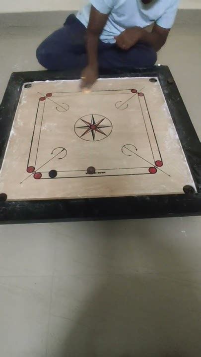 Amazing Play By Using Scissors Grip Carrom Board Scissors Grip