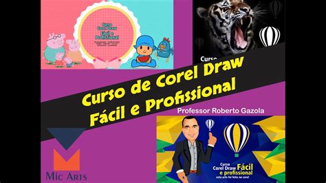 Vídeo Tutorial Curso Corel Draw Fácil e Profissional Edição de Foto