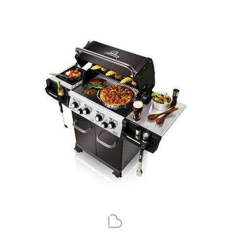 Barbecue A Gas Regal Nero Broil King Sdm Tendaggi