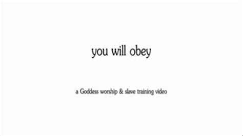 You Will Obey Wmv Kyaas Empire Clips4sale