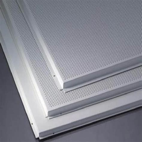 Usg Boral Pre Painted Gi Metal Ceiling Tile Perforate 0 40 Mm At Best Price In Ahmedabad