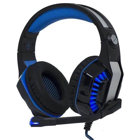 Fone Headset Gamer Pc Ps4 X Box One E N Switch Knup KP 491 AZUL