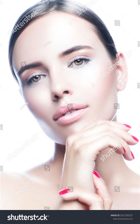 Attractive Fashion Model Woman Natural Nude Stock Photo Shutterstock