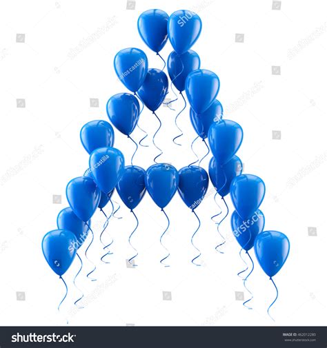 3d Renderingfunny Balloons Letter Birthday Party Stock Illustration 462012280 | Shutterstock