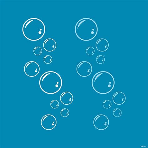 Free Water Bubbles Vector - EPS, Illustrator, JPG, PNG, SVG | Template.net