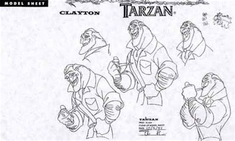 Tarzan: 100 Original Concept Art Collection - Daily Art, Movie Art ...