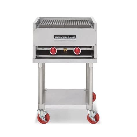 American Range AECB 34 34 W Countertop Gas Char Rock Charbroiler