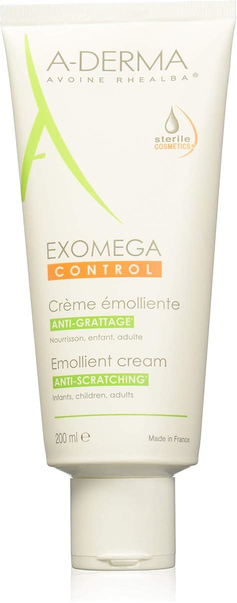 A Derma Exomega Control Emollient Cream Ml Amazon Co Uk Beauty